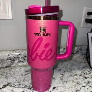 Stanley Pink Barbie Tumbler with Straw